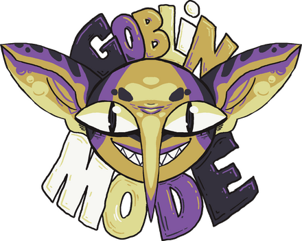 'Goblin Mode' Sticker: Non-Binary Colors