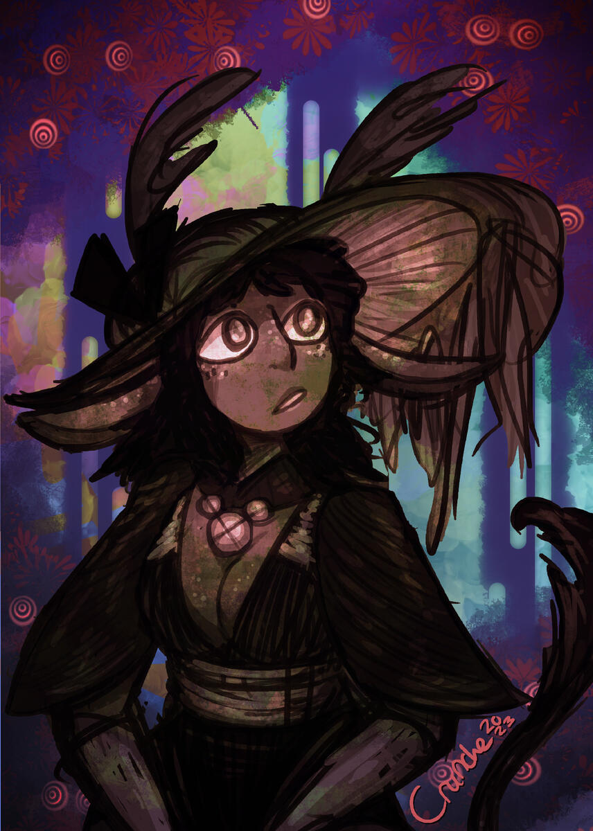 Mona (OC) (5x7, 8.5x11)