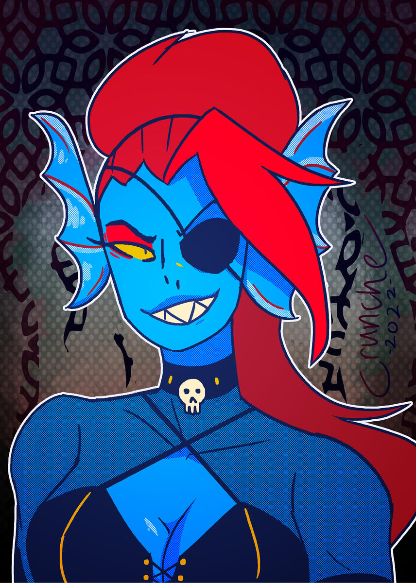 Undertale: Undyne (5x7)