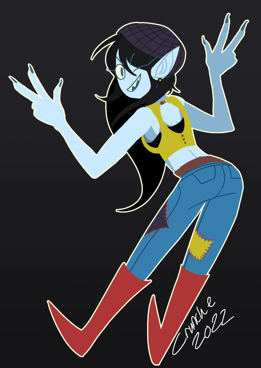 Adventure Time: Marceline fullbody (4x6)