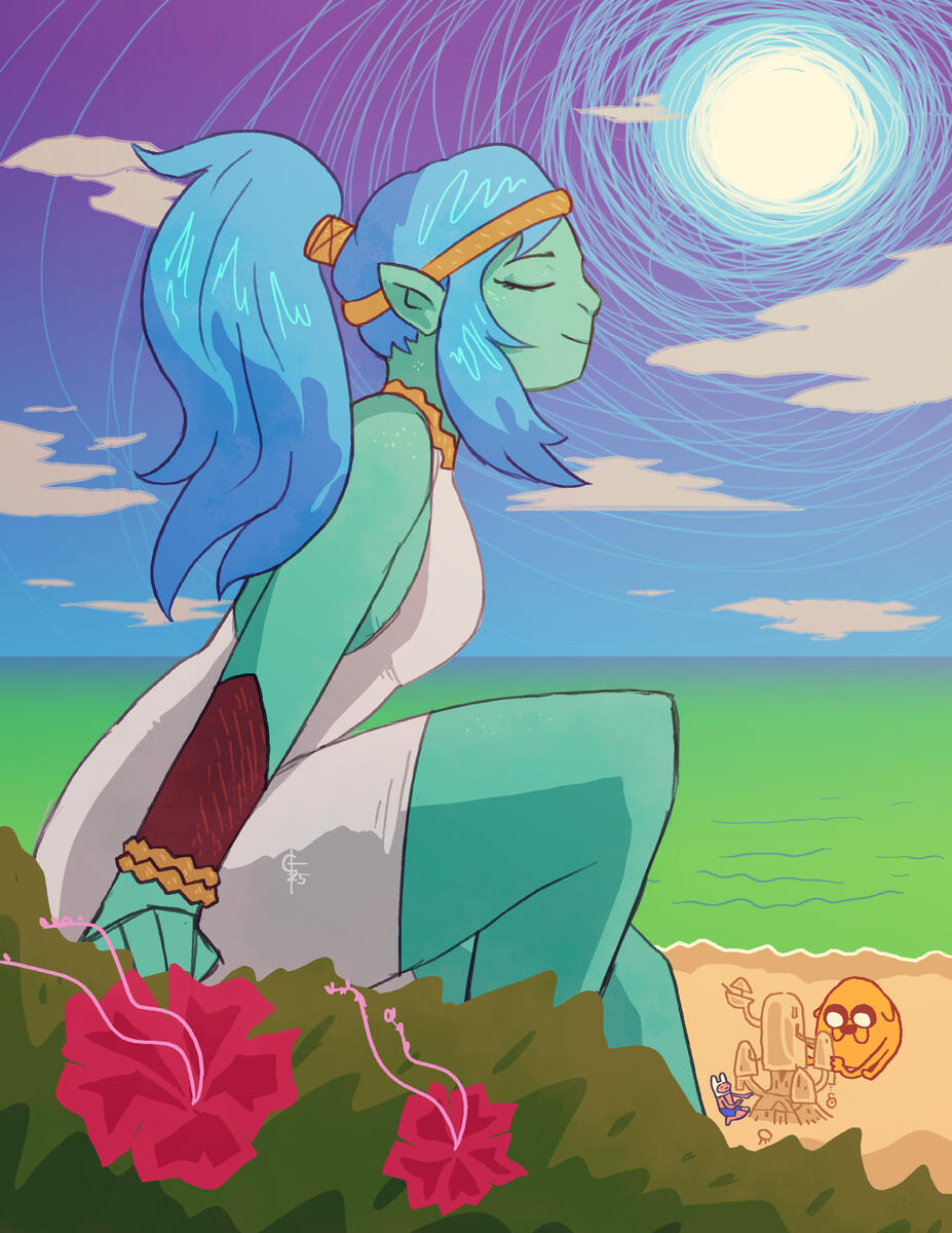 Adventure Time: Canyon (8.5x11)