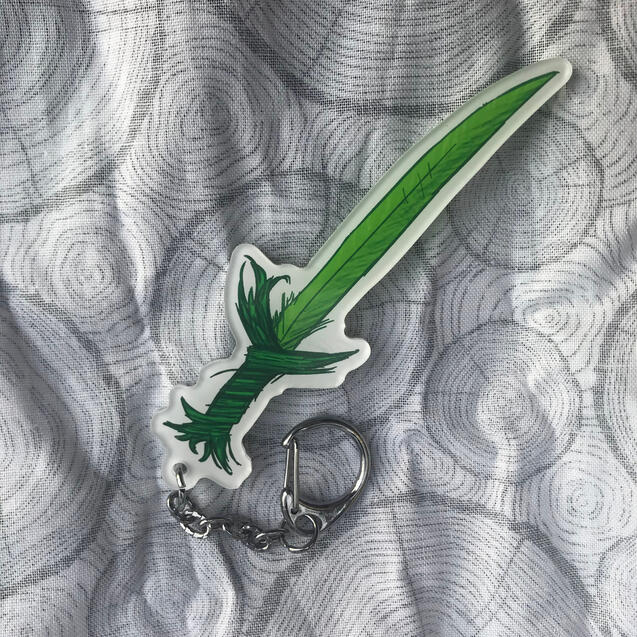Grass Sword keychain