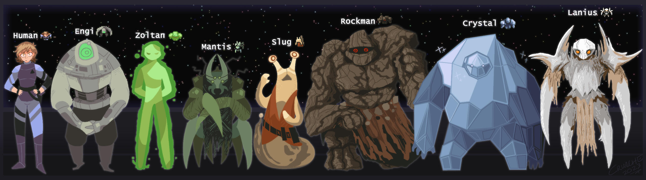 FTL: Faster Than Light species